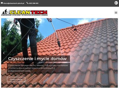 Malowanie dachu i elewacji - CleanTech Płock