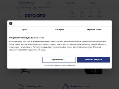 Meble ogrodowe Corciano, https://corciano.pl/