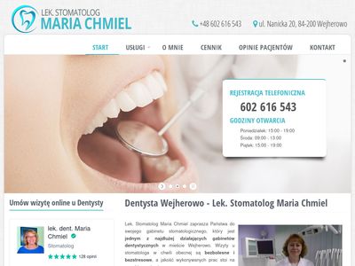 Stomatolog Maria Chmiel