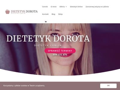 Dietetyk z pasją i doświadczeniem - dietetykdorota.pl