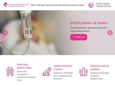 Pomoc pielęgniarska - domowapomocmedyczna.pl