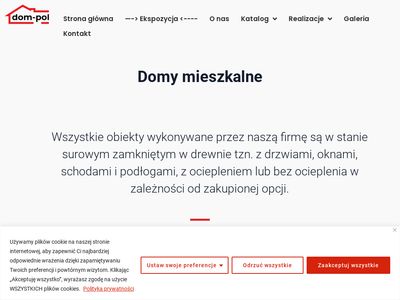 Domy drewniane mieszkalne Warszawa | Dompol.org