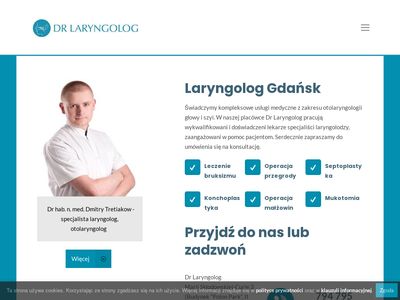 Laryngolog dr Tretiakow Gdańsk