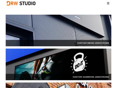 DRW Studio - producent kasetonów reklamowych