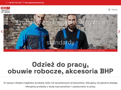 Odzież robocza - e-safetyatwork.pl