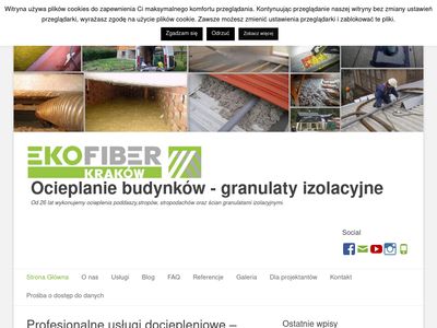 Profesjonalne ocieplanie budynków - ekofiberkrakow.pl