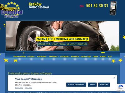 Eurohol.pl - pomoc drogowa, holowanie