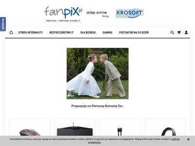 Fanpix.pl mobilne projektory, akcesoria dla graczy, multimedia