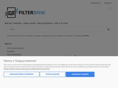 Filtry do oczyszczaczy powietrza, nawilżaczy i odkurzaczy - filterbank.pl