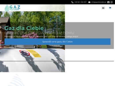 Portal do zamawiania gazu on-line - gazdlaciebie.pl