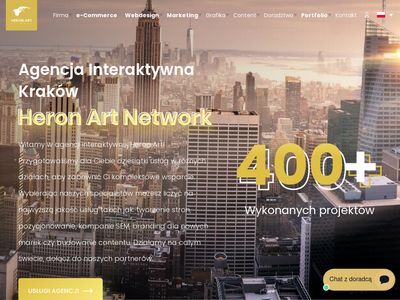 Heronart.pl tworzenie stron