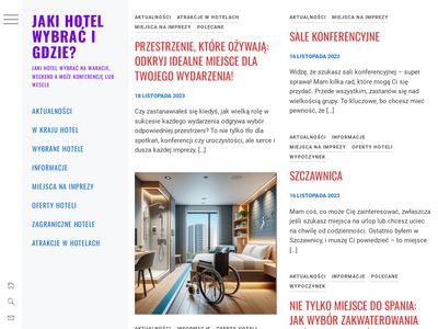 Gdzie wybrać hotel - jaki-hotel.pl