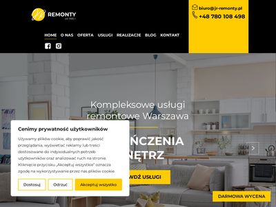Remonty mieszkań w Warszawie - JR-remonty