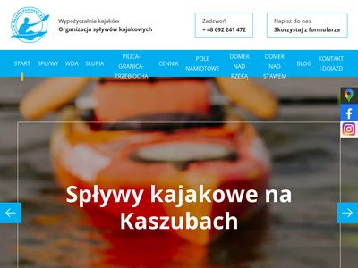 Kajaki-domaszk.pl - spływy kajakowe Wda