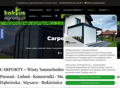 Wiaty Garażowe Poznań || Kaktus Ogrody