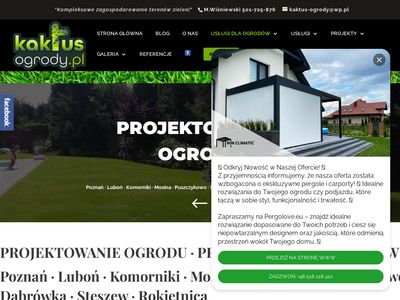 Kaktus Ogrody - Projektowanie Ogrodów w Poznaniu