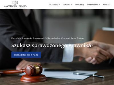 Anczewska i Puńko Kancelaria Adwokacko-Radcowska spółka cywilna