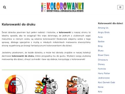 Kolorowanki.net.pl - darmowe kolorowanki do druku