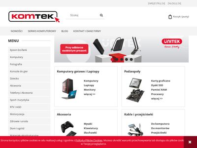 Sklep komputerowy - komtek24.pl