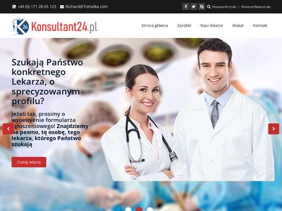 Konsultant24.pl - praca dla lekarzy w Niemczech