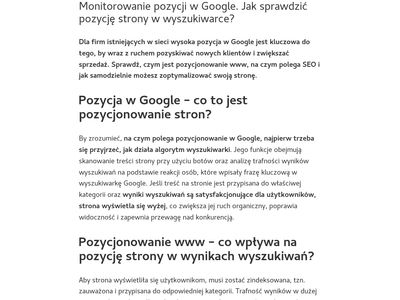 Śledź i sprawdzaj pozycje stron w Google - Kudos.pl