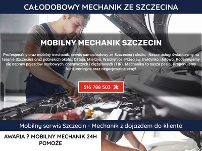 Całodobowy mobilny mechanik w Szczecinie - mobilnymechanikszczecin.pl