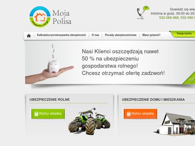 Porównywarka ubezpieczeń - mojapolisa.net.pl