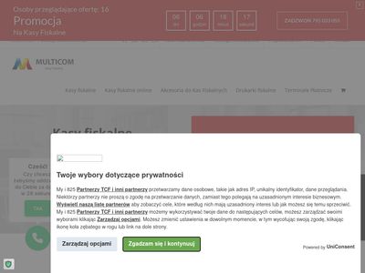 Kasy fiskalne Grójec-Multicom kasy fiskalne online