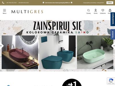 Wyposażenie łazienek - multigres.pl