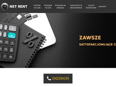 Wypożyczalnia aut w Warszawie - Net-rent
