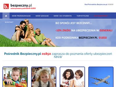 OpiekunBezpieczny.pl - Kod Pośrednika Bezpieczny.pl 01850