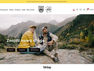 Pająk - internetowy sklep górski polskiej marki outdoorowej
