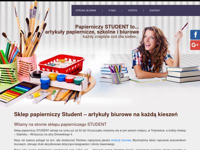 Sklep papierniczy Student - artykuły papiernicze, szkolne i biurowe