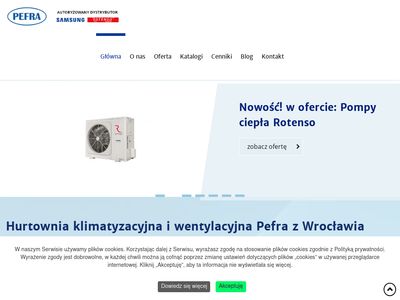 Wentylatory łazienkowe Wrocław - Pefra