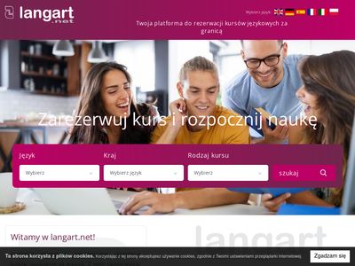 Langart - Szkoły i kursy językowe za granicą