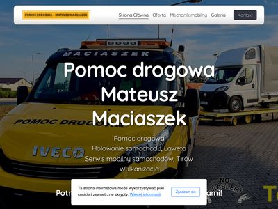 Pomoc drogowa Mateusz Maciaszek