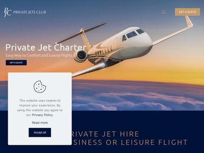 Private plane hire UK, USA - privatejets-club.com