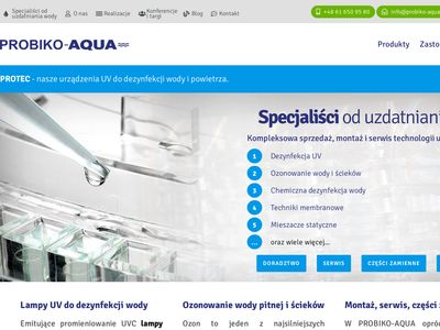 Chemiczna dezynfekcja wody - probiko-aqua.pl