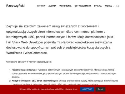 Rzepczyński WooCommerce Developer