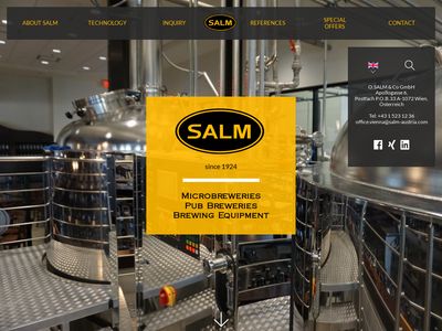 Minibrowar SALM - produkcja piwa