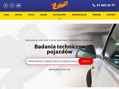 Przeglądy rejestracyjne Łódź w Speed Car