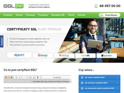 Certyfikaty SSL - ssl24.pl