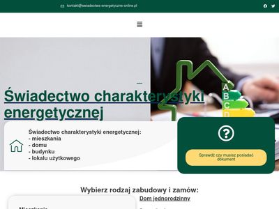 Świadectwo energetyczne 2023 - swiadectwa-energetyczne-online.pl
