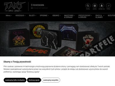 Największa oferta koszulek - sklep rockowy dla fanów rock metal Takt
