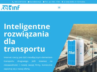 Inteligentne rozwiązania dla transportu - tel-inf.pl