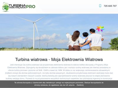 Turbina i elektrownia wiatrowa - turbina-wiatrowa.pro