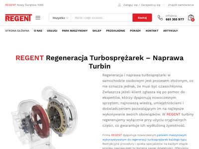 Serwis turbin samochodowych - turbiny.regent24.pl