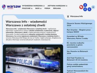 Wiadomości Warszawa z ostatniej chwili - warsawcity.info