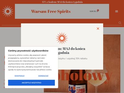 Warsaw Free Spirits - sklep online z napojami bezalkoholowymi
