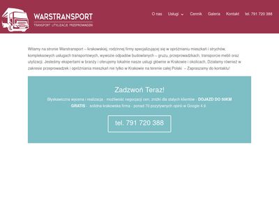 WarsTransport - wywóz gruzu i odpadów, opróżnianie mieszkań Kraków